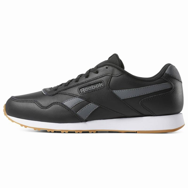 Tenisi Reebok Royal Glide Lx Barbati Negrii/Gri/Albi Romania UQ6188RY